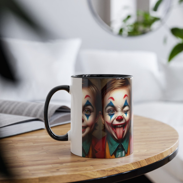 Bebek Joker Baskılı Kupa Bardak - 6