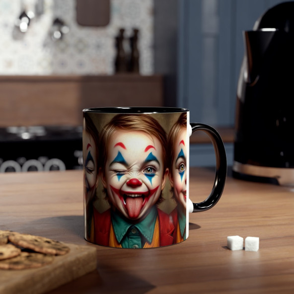 Bebek Joker Baskılı Kupa Bardak - 7