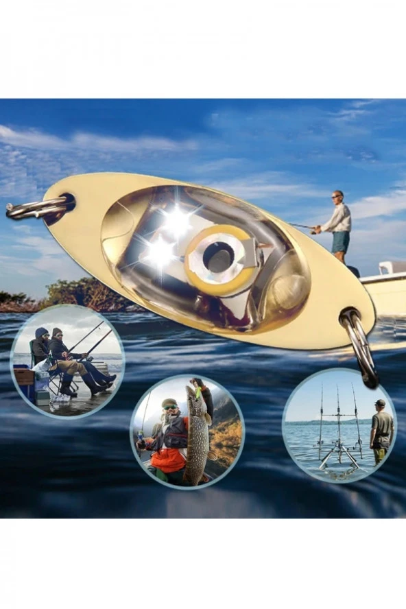 Rapala Lures Turna Kaşığı Led Işık Yapay Yem Arkası Flaşör Led 2 Adet 10 gr 5cm - 4