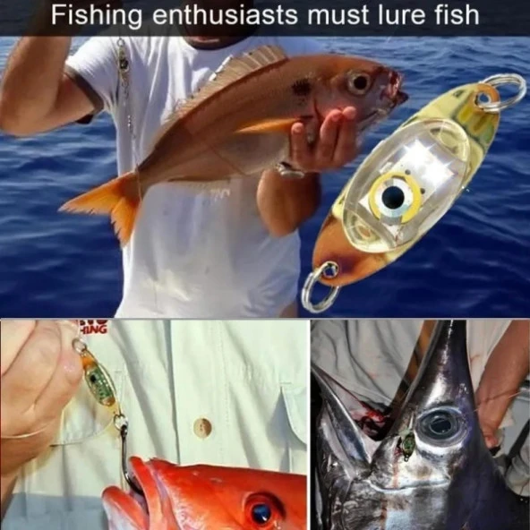 Rapala Lures Turna Kaşığı Led Işık Yapay Yem Arkası Flaşör Led 2 Adet 10 gr 5cm - 8