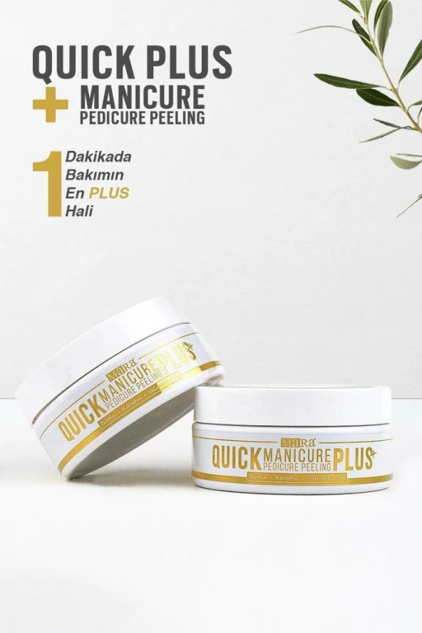 Mara Quıck Plus + Manikür Pedikür Peeling 125 Gr