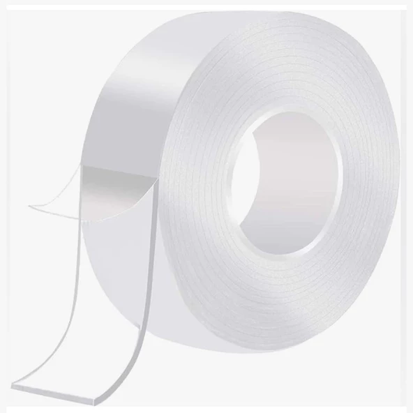 Ultra Güçlü Çift Taraflı 2 mt x 3 cm Çift Taraflı Nano Bant - 2