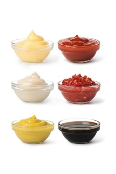 Paşabahçe 53713 Chef's Kase 6 Cm, Sosluk Reçellik Lokumluk 6'lı ürün görseli 1