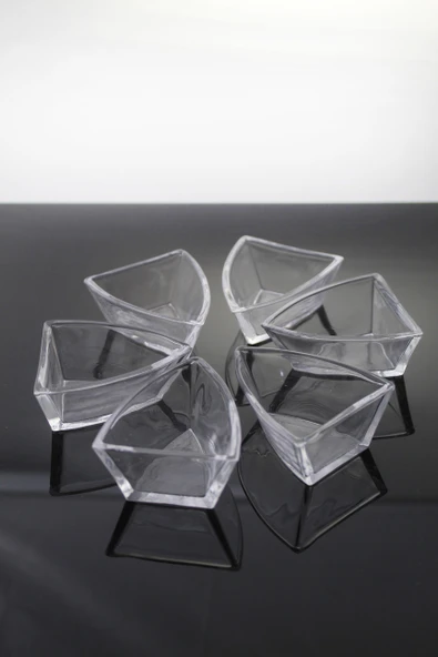 Paşabahçe Kristal El İmalatı 6 lı Sos Kasesi 24287 1031233 ürün görseli 1