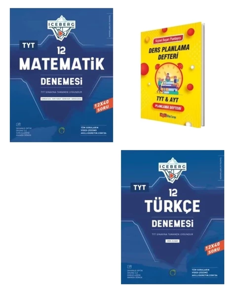 TYT IceBerg Matematik ve Türkçe Branş Denemeleri