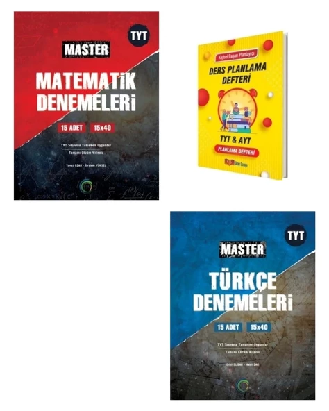 TYT Master Matematik ve Türkçe Branş Denemeleri