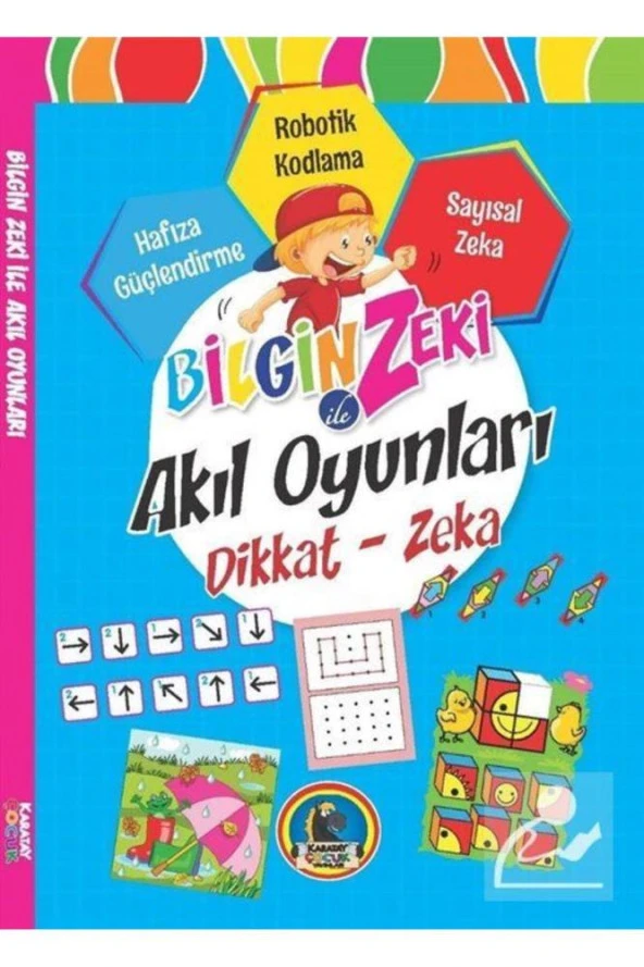 Karatay Yayınları Bilgin Zeki Akıl Oyunları 4 Lü Set Kitabı