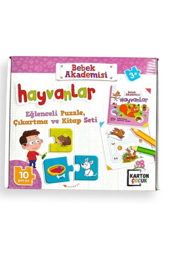 Karatay Yayınları Bebek Akademisi Hayvanlar Eşleştirme - 2