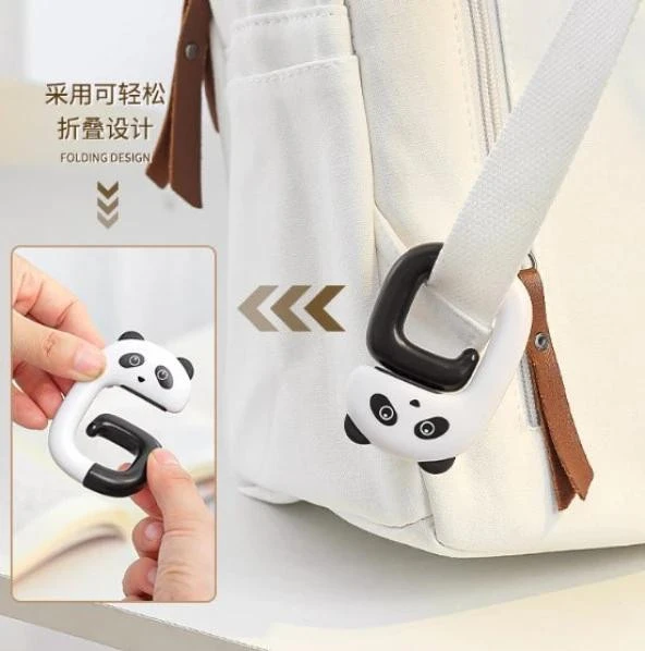 Sevimli Hayvan Figürlü Katlanabilir Kanca Askı - Resim 3