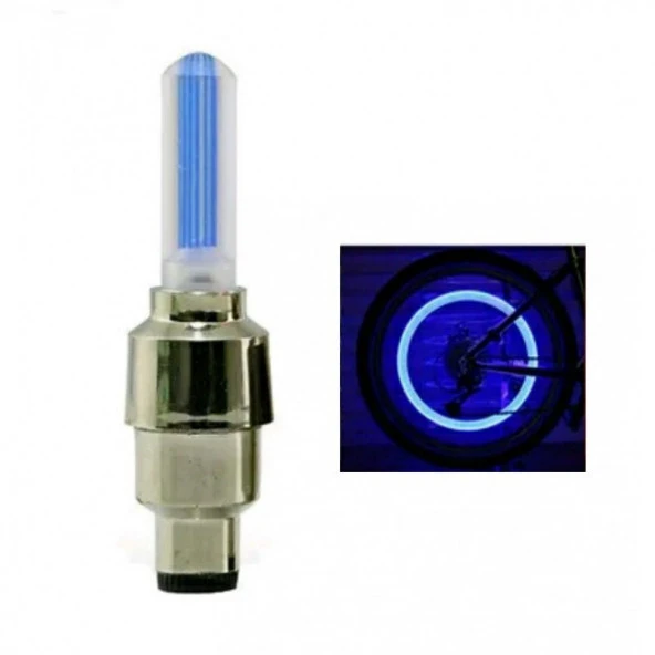 HAREKETE DUYARLI SENSÖRLÜ IŞIKLI SİBOP KAPAĞI 2 ADET LED LAMBA - Resim 4