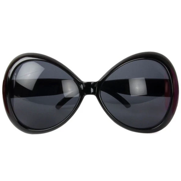 70 li Yıllar Siyah Renk Nostalji Yeşilçam Parti Gözlüğü 15X7 cm ürün görseli 1