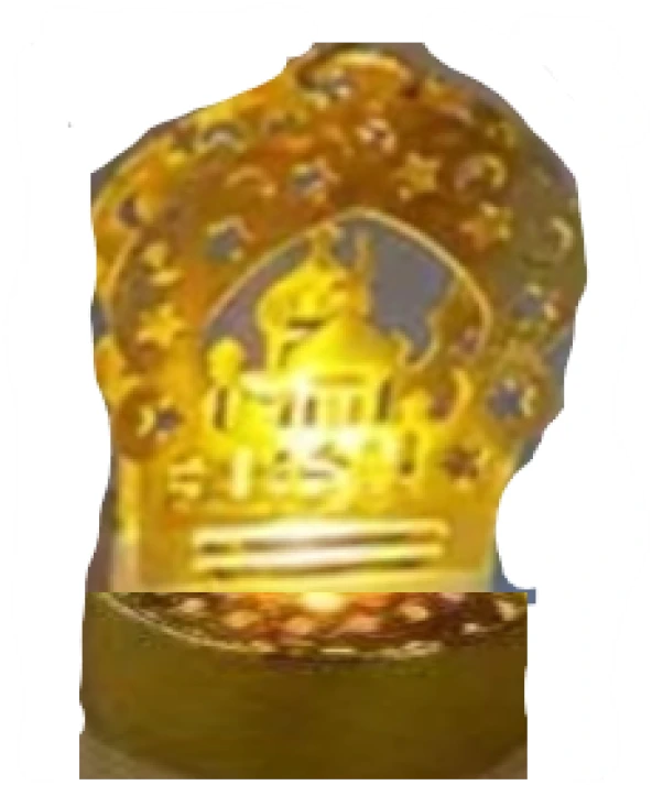 Ayaklı Led Işık Gold Renk Gün Işığı MZ6200-234