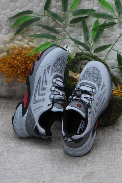 Lumberjack Magıc Gri Rahat Akıllı Bağçıklı Orijinal Ürün Erkek Spor Ayakkabı - Resim 6