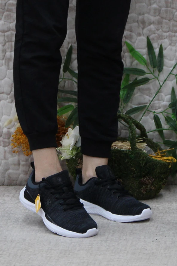 Lumberjack Wolky Siyah Orijinal Ürün Hafif Rahat Kadın Spor Ayakkabı - Resim 2