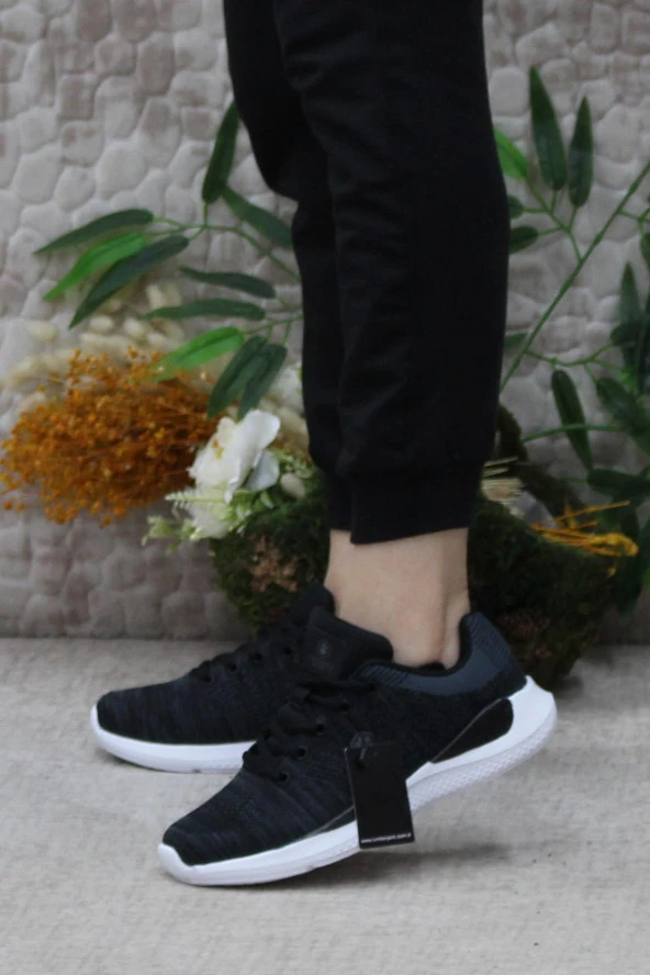 Lumberjack Wolky Siyah Orijinal Ürün Hafif Rahat Kadın Spor Ayakkabı - Resim 3