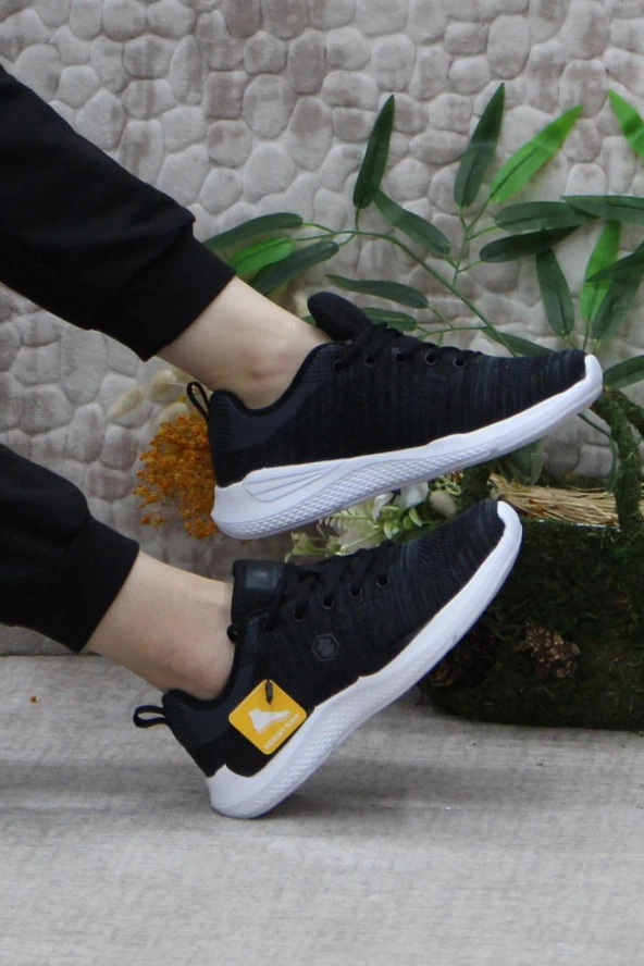 Lumberjack Wolky Siyah Orijinal Ürün Hafif Rahat Kadın Spor Ayakkabı - Resim 5