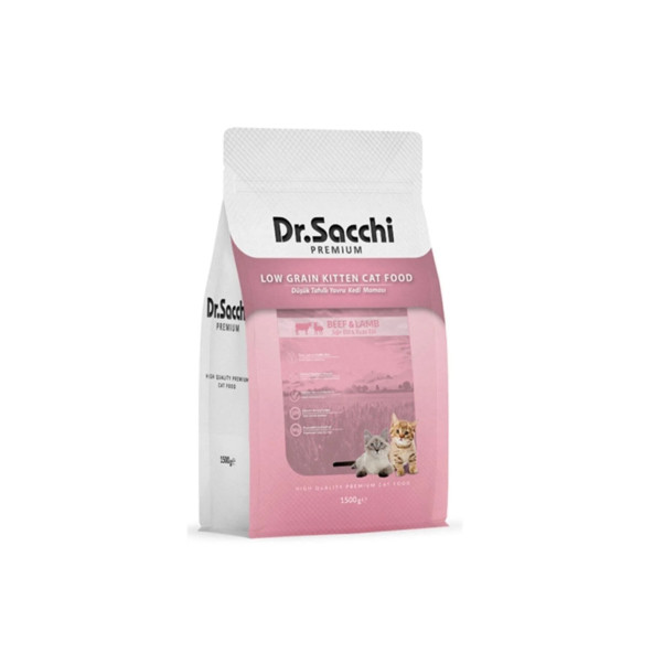 Dr. Sacchi Dr.sacchi Premium Düşük Tahıllı Yavru Kedi Maması 1,5 Kg