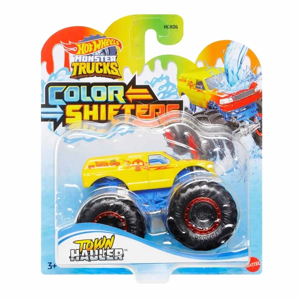 1:64 Hot Wheels Monster Trucks Renk Değiştiren Arabalar - 6