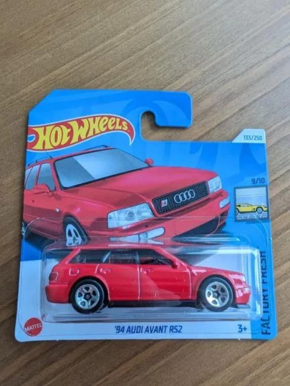 Hot Wheels 94 Audi Avant RS2 9/10 133/250 Model Araba ürün görseli 1
