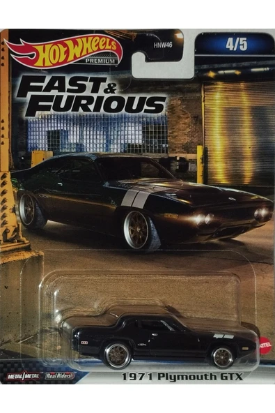 Hot Wheels Premium Fast & Furious 1971 Plymouth GTX HNW46 HNW55 ürün görseli 1