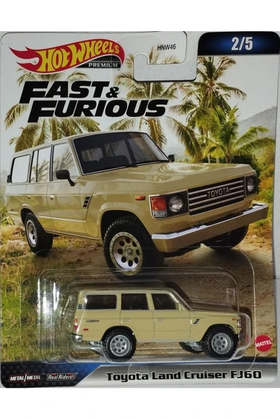 Hot Wheels Premium Fast & Furious Toyota Land Cruiser FJ60 HNW46 HNW53 ürün görseli 1