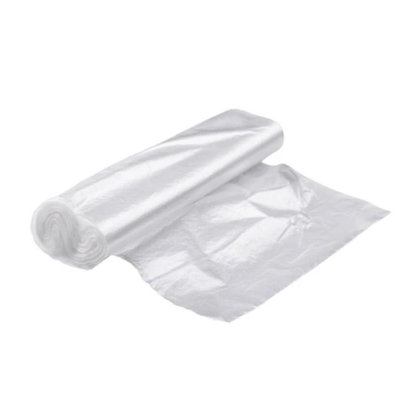 Nazenin Düz Kilitsiz Şeffaf Orta Boy Buzdolabı Yemek Gıda Poşeti Torbası- 24x38 Cm. - 30'lu 10 Paket - 4