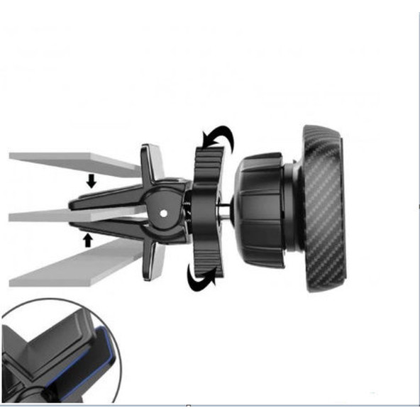 Araç İçi Telefon Tutucu Manyetik Kilitli Güçlü Mıknatıs - 3