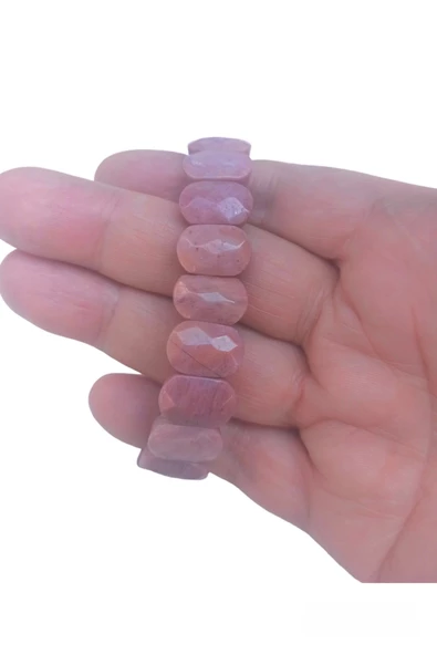 Faset Kesimli Rodonit Bileklik 626-3 - 3