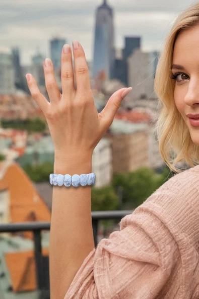 Faset Kesimli Havlit Bileklik 347-3 - 2