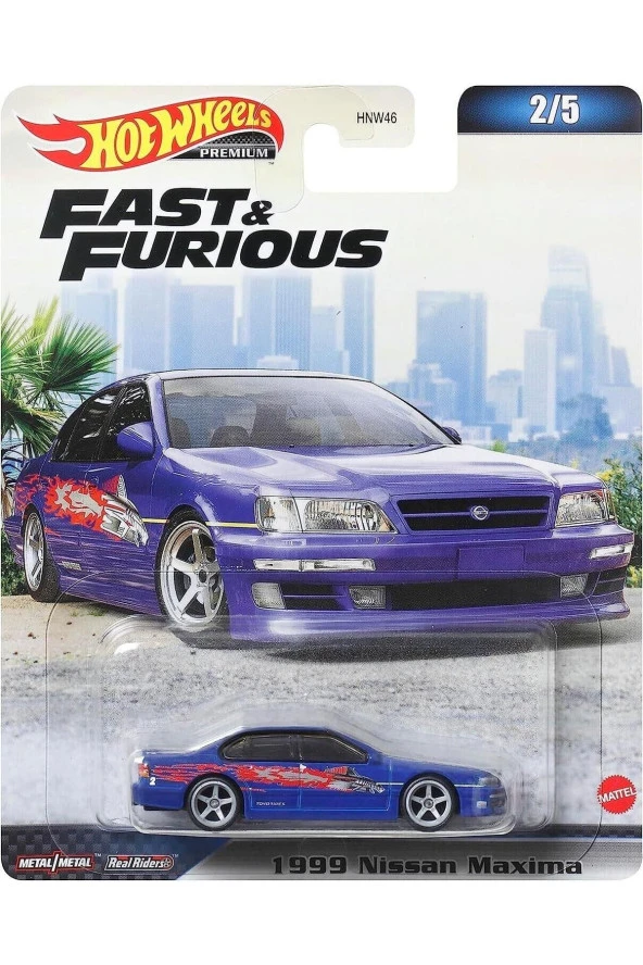 Hot Wheels Premium Fast & Furious 1999 Nissan Maxima HNW46 HKD23
