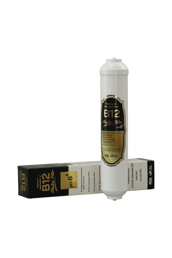 Su Arıtma Cihazı Alkali B12 Filtre PH 8+ (Tüm Cihazlarla Uyumludur) - Resim 2