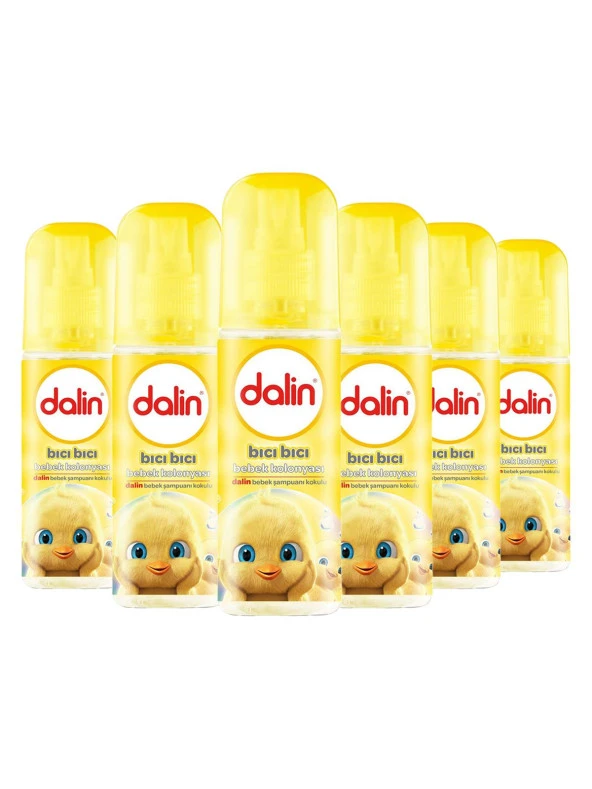 Dalin Bıcı Bıcı Kolonya 100 ml 6 Adet