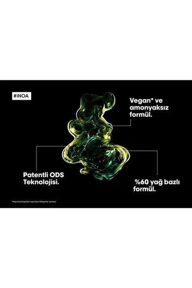 Yeni Amonyaksız Vegan Saç Boyası 4.3 Orta Kahve Dore 60gr - Resim 3