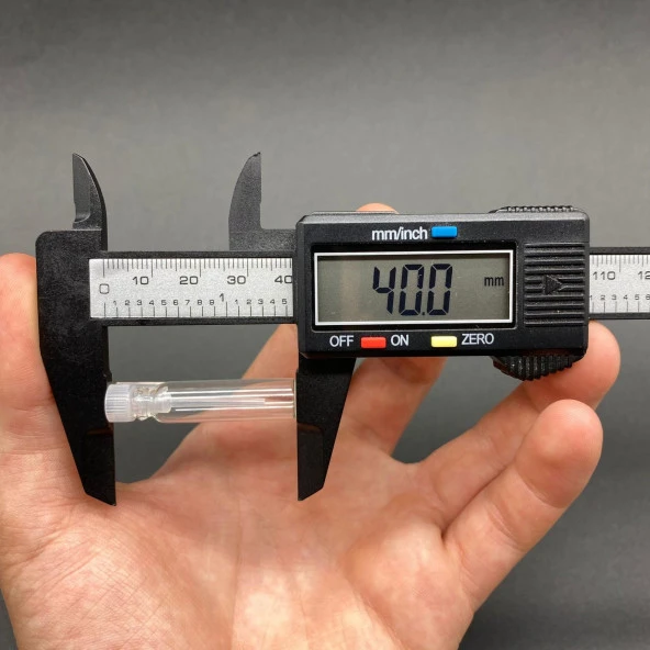 1 ml Çubuklu Şişe Plastik Tıpalı  , Koku Esans Şişesi , Gülyağı Şişesi x 20 Adet - Resim 3