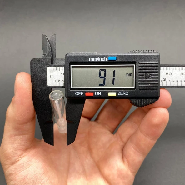 1 ml Çubuklu Şişe Plastik Tıpalı  , Koku Esans Şişesi , Gülyağı Şişesi x 20 Adet - Resim 4