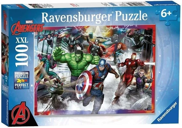 Ravensburger 100 Parça Yapboz Avengers 107711