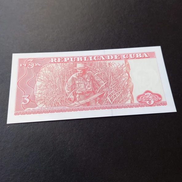 2005 Küba 3 pesos ÇİL eski yabancı kağıt para - che guevara - 39963665b40bf0d9d8 - 6