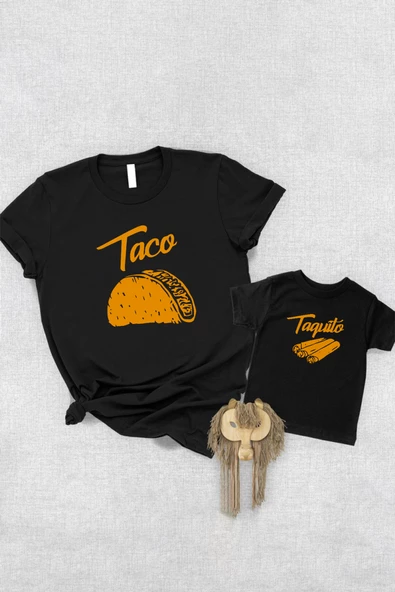 Taco Taquito Baba Oğul Kız (TEK ÜRÜN FİYATIDIR KOMBİN YAPMAK İÇİN EN AZ 2 ADET SEPETE EKLEYİNİZ)