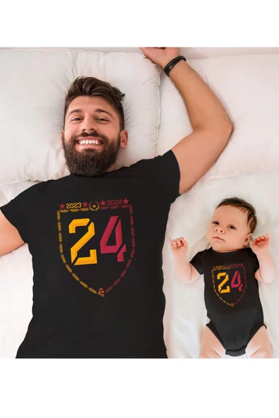 24 Şampiyonluk Baba Oğul Kız (TEK ÜRÜN FİYATIDIR KOMBİN YAPMAK İÇİN EN AZ 2 ADET SEPETE EKLEYİNİZ)
