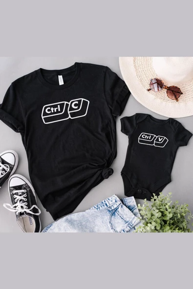 Ctrl-C Ctrl-V Baba Oğul Kız (TEK ÜRÜN FİYATIDIR KOMBİN YAPMAK İÇİN EN AZ 2 ADET SEPETE EKLEYİNİZ)