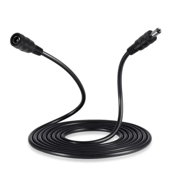 Ancheyn Dc Adaptör Uzatma Kablosu 5 Metre 5.5mm x 2.1mm Dişi Erkek Modem Uzatma 4385 - 2
