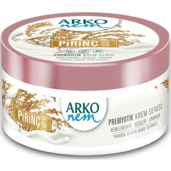 Arko Nem Pirinç Sütü Özlü Prebiyotik Krem 250 ML