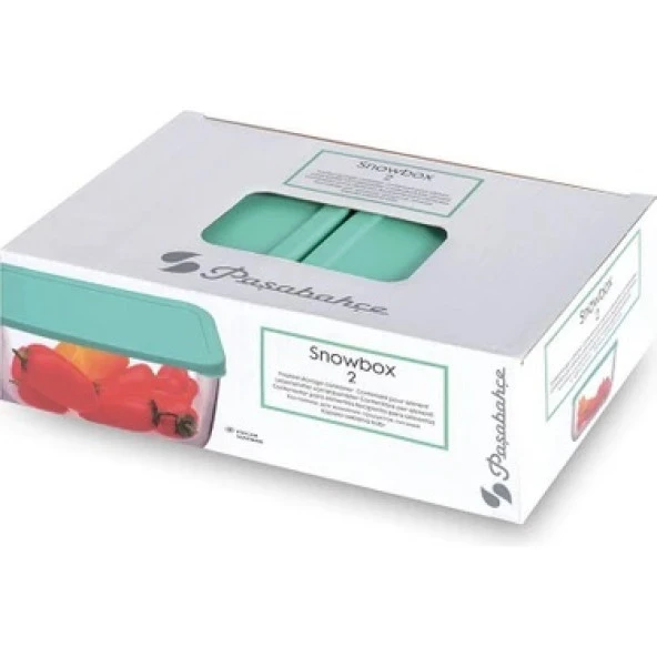 Paşabahçe Snow Box Saklama Kabı 2'Li 420 cc ürün görseli 1