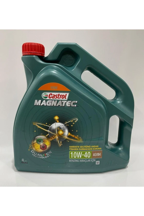 Castrol Magnatech 10w-40 A3/b4 4 Litre Benzinli Araçlar Için 2021 Tarihli