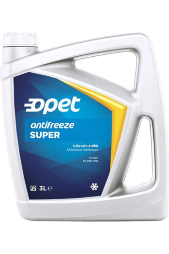 OPET Antifiriz Mavi 2022 Üretim Buz Kazıyıcı Hediyeli