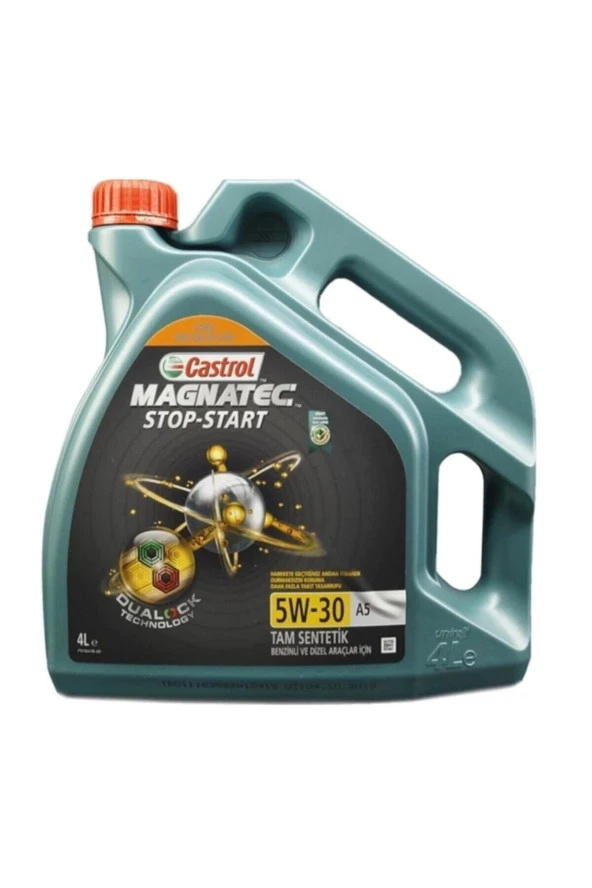 CASTROL 5w30 Tam Sentetık Benzınlı/dızel Motor Yagı 4lt Castrol Magnatec