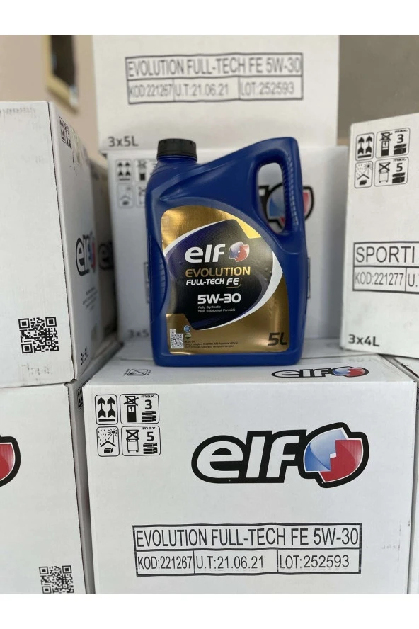 ELF Fulltech Dpf Partıkullu 5w30 Motor Yagı 5 Lıtre Orjinal Üründür