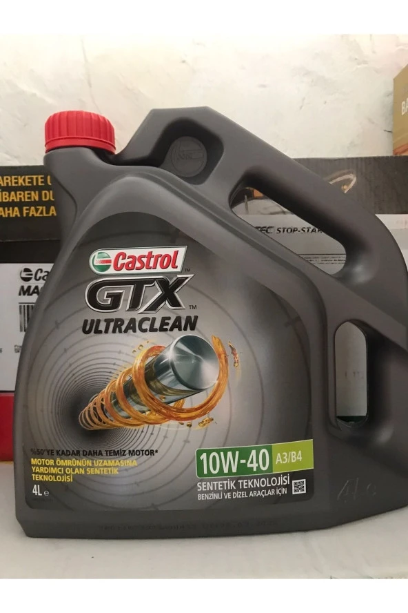 CASTROL Gtx Ultraclean 10w40 4 lt Motor Yağı