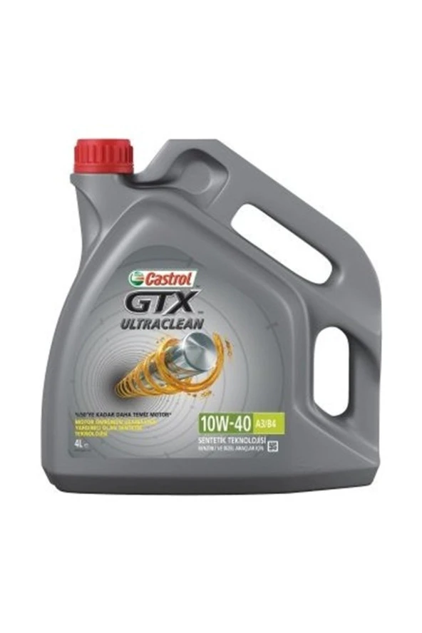 CASTROL Motor Yağı Castrol 10w40 Gtx 4lt
