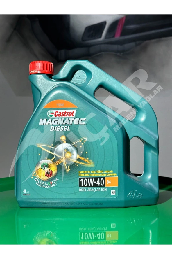 CASTROL Magnatec 10w40 B4 Dizel 4lt - 2022